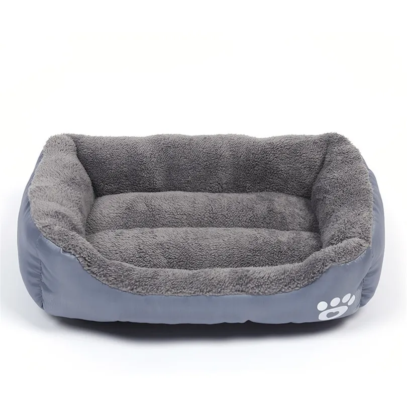 Hondenbedden waterdicht bodembed voor honden zacht fleece warm kattenbed huis petshop puppy bed huisdier kussenmat voor grote honden s-3xl 210224