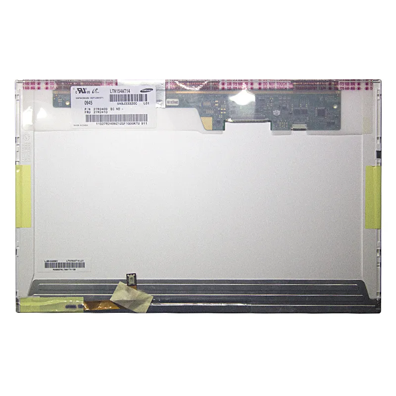 15.4 "ラップトップスクリーンLTN154AT14-L01/LP154WX7 TL P2 for IBM SL500 T500 R500 W500 HD LCD MARTIRXディスプレイ30PIN LVDS