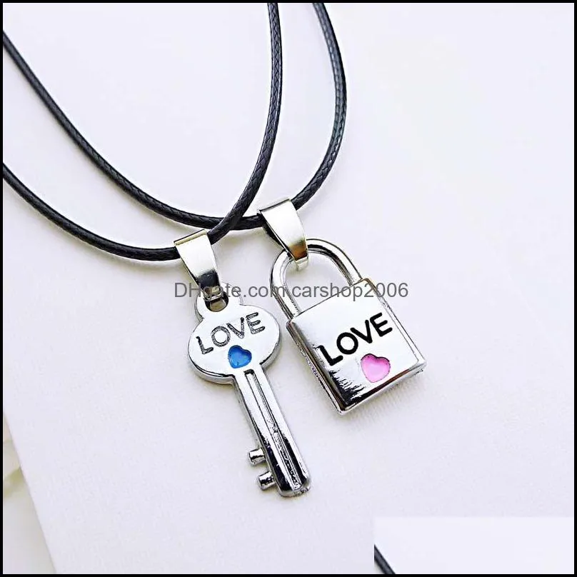 Colliers pendants pendentifs bijoux sier collier diff￩rents charmes couple pour fille et gar￧ons navire en gros de la mode - livraison drop 2021 bwrz