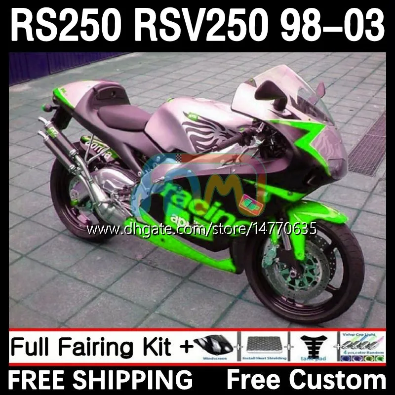 Fantas e cobertura do tanque para Aprilia RSV RS 250 RSV-250 RS-250 RSV250 98-03 4DH.116 RS250 RR RS250R 98 99 00 01 02 03 RSV250RR 1998 1999 2000 2001 2002 2003