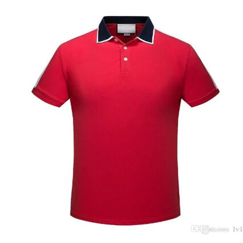 2023 camisa polo listrada de designer camisetas cobra polos abelha floral masculino moda de rua polo cavalo luxo camiseta tamanho asiático S-3XL