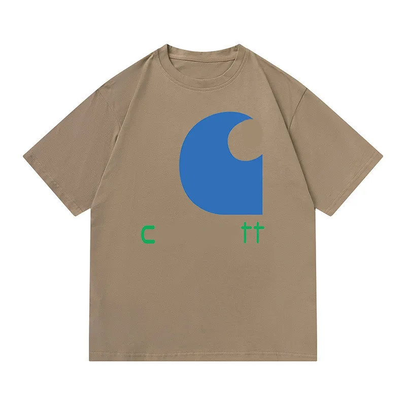 Mens T Shirt Carhart Letter Printing Tees Designer T-shirts Topp Män kvinnor Kort ärm Tee Shirt Cotton Crew Neck D5