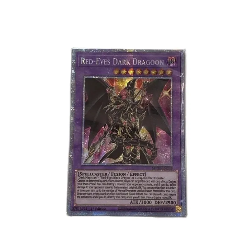 YuGiOh MP20EN249 SERUR RedEyes Dark Dragoon English Version Hobby Collection Card Not original 220725