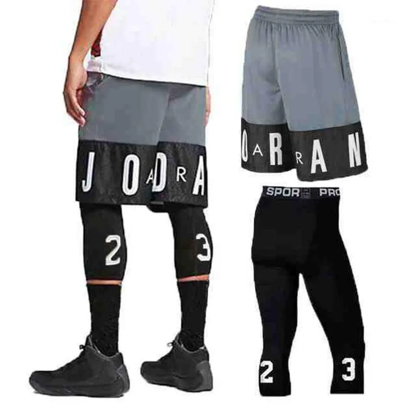 Heren Trainingspakken Heren Studenten Basketbalsets Sport Gym QUICK-DRY Workout Boardshorts Tights Voor Heren Voetbal Training Wandelen Hardlopen Fitness