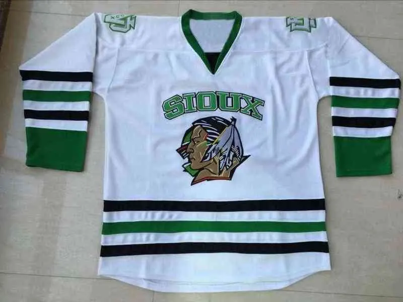 Hockey Nik1 North Dakota Fighting Sioux 8 Nick Schmaltz 16 Brock Boeser 29 Brock Nelson 7 TJ Oshie 9 Jonathan Toews 11 Zach Parise Jersey