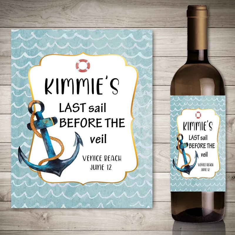 Etichetta Personalizzata FOTO Bottiglia Di Vino 21°/30°/40°/50° Regalo -Ideale Celebrazione/Anniversario/Compleanno/Regalo Di Nozze Etichetta Bottiglia Personalizzata - Italia - Foto 5