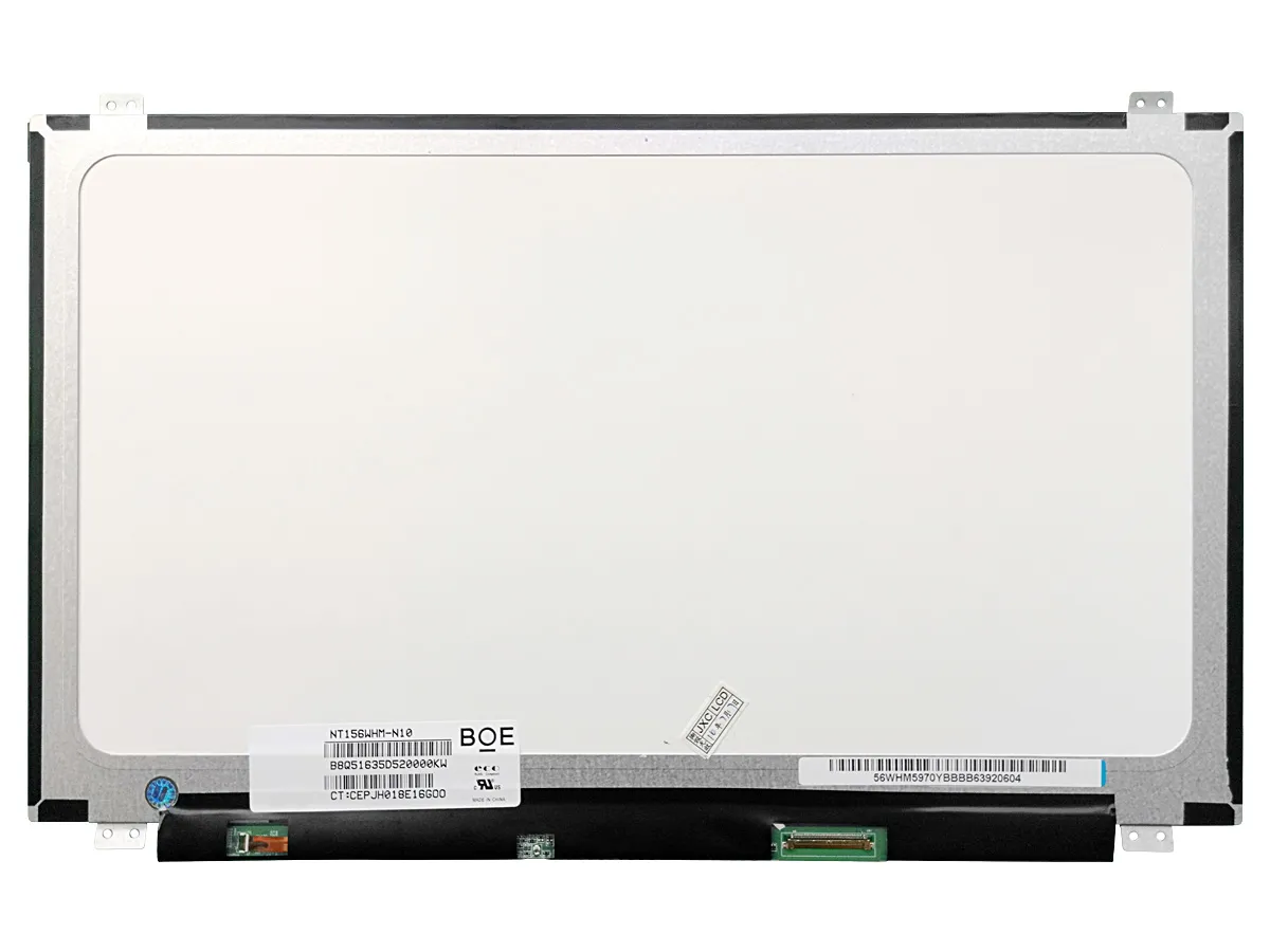 15,6 tum Laptop-skärm NT156WHM-N10 LP156WHB TLA1 TLA1 TLC1 TLD1 LTN156AT35 N156BGE-LA1 LCD MATRIX PANEL HD1366X768 40PIN LVDS