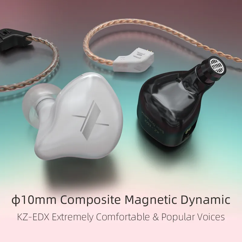 KZ EDX Pro HIFI Bass In Ear Earbuds In Ear Monitor Earphones Sport