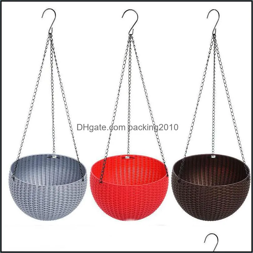 Kmart Hanging Pot Garden Supplies Patio Lawn Home Hanging Basket Rattan