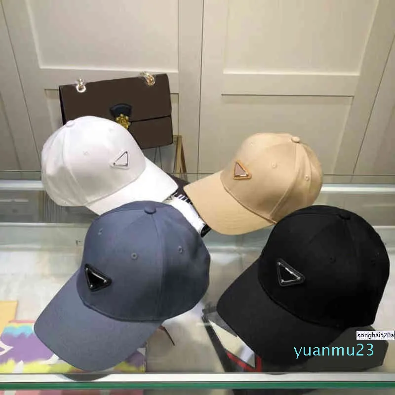 2022-Designer Mens Baseball Hat Fashion Ball Cap Luxe unisex caps verstelbare hoeden straat gemonteerd sport casquette borduurwerk cappelli