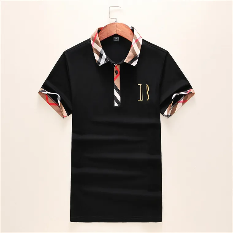 Męskie koszulki Polos Casualne koszule Krótkie rękawie nadruk plus size Men Men Klasyczne przycisk biznesowy Slim Fit Fit High Quality Shirt Men Koszulka Stylowa #37
