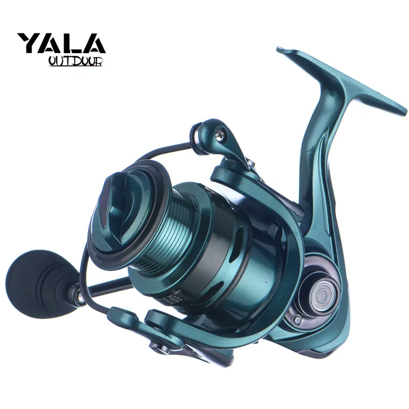 2022 Innovative Water Resistance Spinning Reel 5.2:1 4.7:115KG Max Drag Full Metal Reels for Pike Bass Fishing