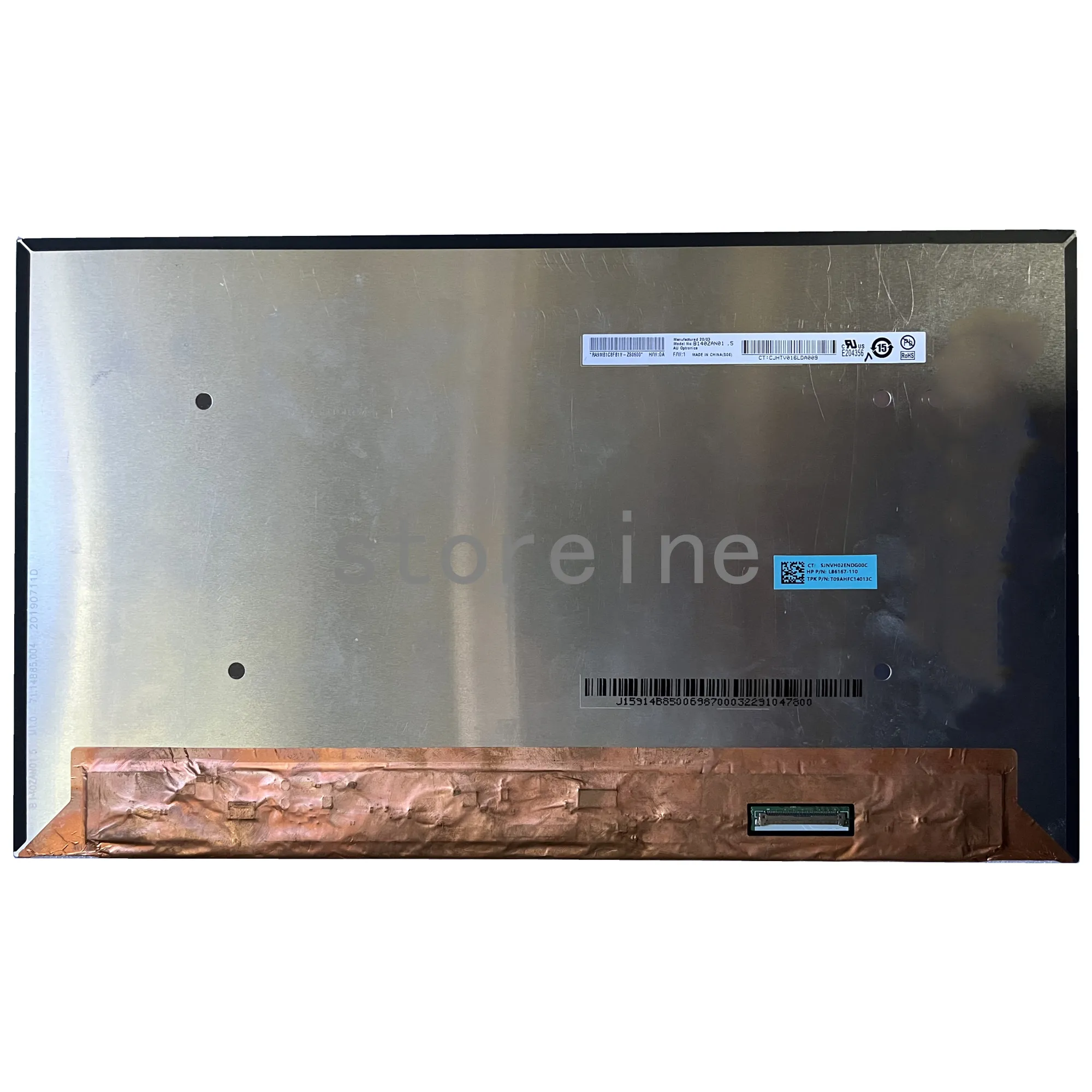 B140Zan01.5 14,0 "Ekran LCD LCD B140ZAN01.1 B140ZAN01.6 UHD 3840*2160 4K EDP 40 PINS IPS Wymiana macierzy wyświetlacza macierzy macierzy wyświetlacza