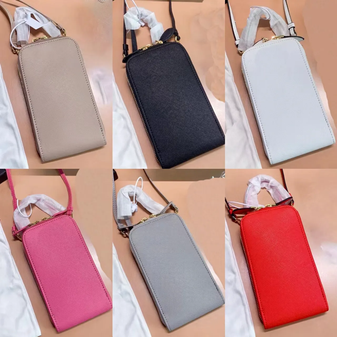 2022 créateur de mode sac à bandoulière cross bodybag femme sac à main sac à main original en cuir véritable de haute qualité femmes sacs de messager 7 couleur unie sac de téléphone portable