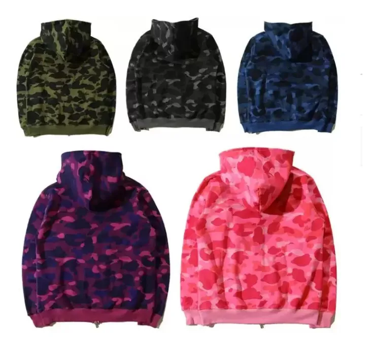 50 OFF Shark Mens Women Sportwear Hoodie Jacket Coat Jogger Tracksuit Pullover Fleece Sweatshirt Crewneck Bird OVO Drake Black Hip Hop Hoodie Men Camouflages Q06224 From 78 57 DHgate