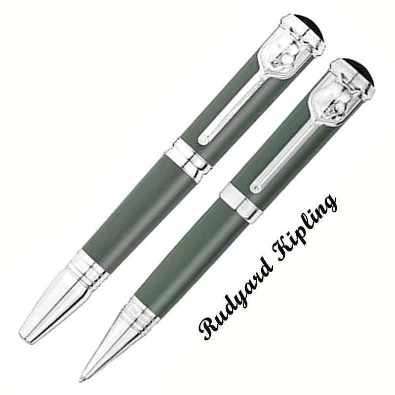 2022 محدودة الإصدار الكاتب Rudyard Kipling Rollerball Pen Pen Pen الفريد من نوعه تصميمات التصميم المكتبية المكتبية مع الرقم التسلسلي