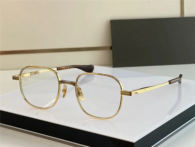 New fashion design men optical glasses VERS TWO K gold round frame vintage simple style transparent eyewear top quality clear lens retro delicate eyeglasses