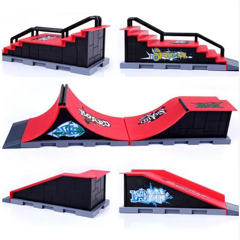 Finger Skateboards Skate Park Ramp Parts For Tech Deck Board Board