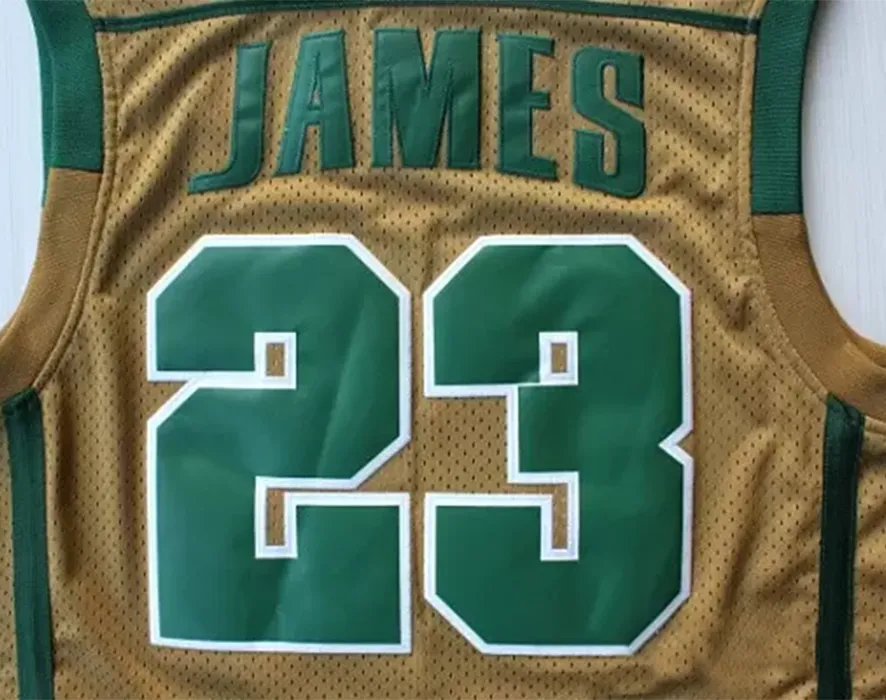 Nike IRISH 23 JAMES バスケットボールユニフォーム Vintage Lebron James Jersey Mens 2XL St Vincent St Mary