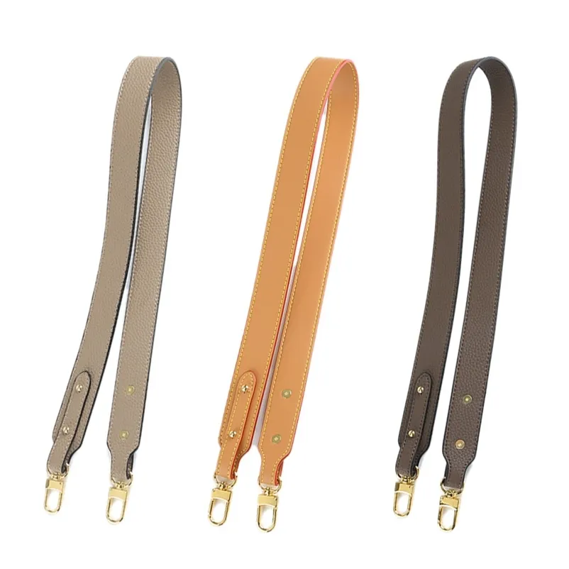 Cow Leather Bag Straps Women Handbag Handle Belt Shoulder Bag Wide Strap Genuine Leather Strap Bag Part Belt For Bags 88cm 220817