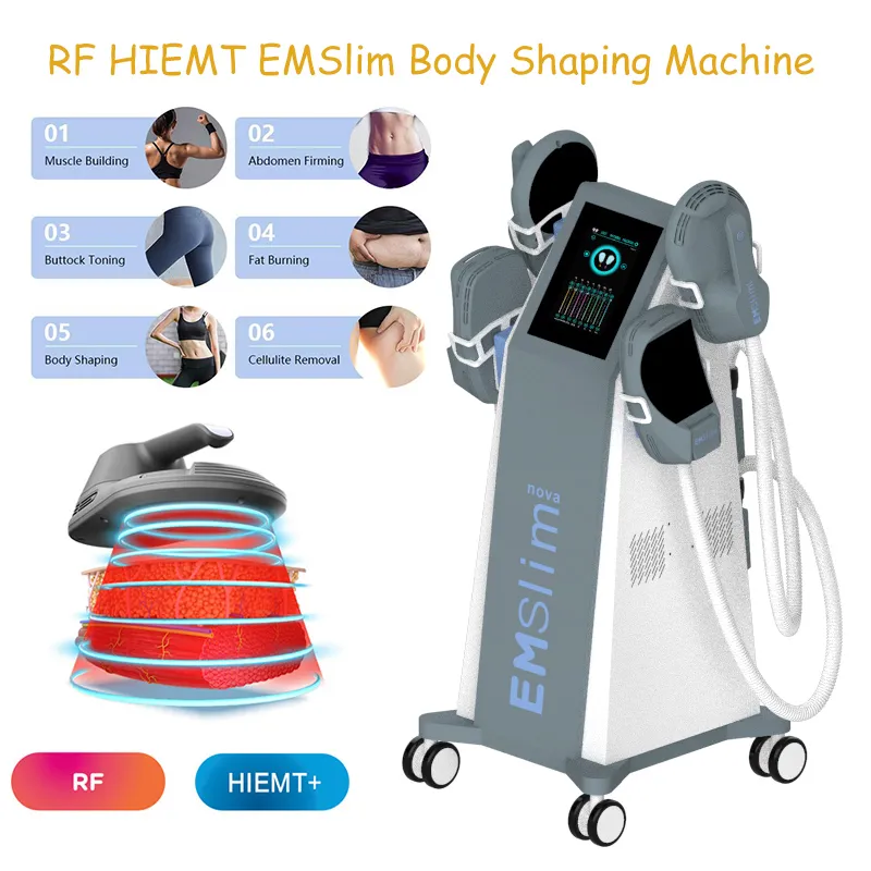 NEO HIEMT RF Emslim Neo Machine Stimulateur de renforcement musculaire EMS Amincissant le remodelage du corps 7 Tesla Dispositif de combustion des graisses Chaise musculaire du plancher pelvien