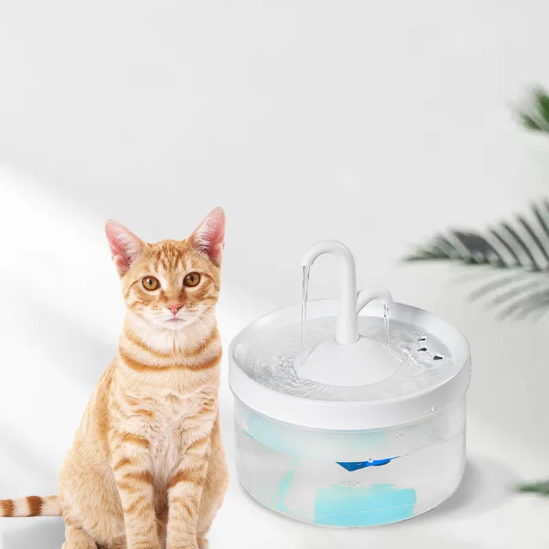 Sensor de movimiento Interruptor de fuente para gatos Bebedero para gatos  Dispensador de agua para p JFHHH pequeña