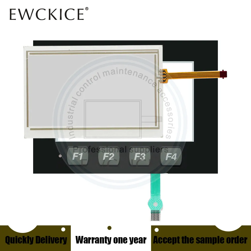 TR4-043F-23 Parti di ricambio PLC HMI Touch panel industriale Touch screen E tastiera a membrana