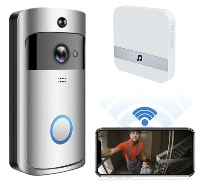Optimized Product Title V5 Smart Wireless WiFi Video Phone Doorbell