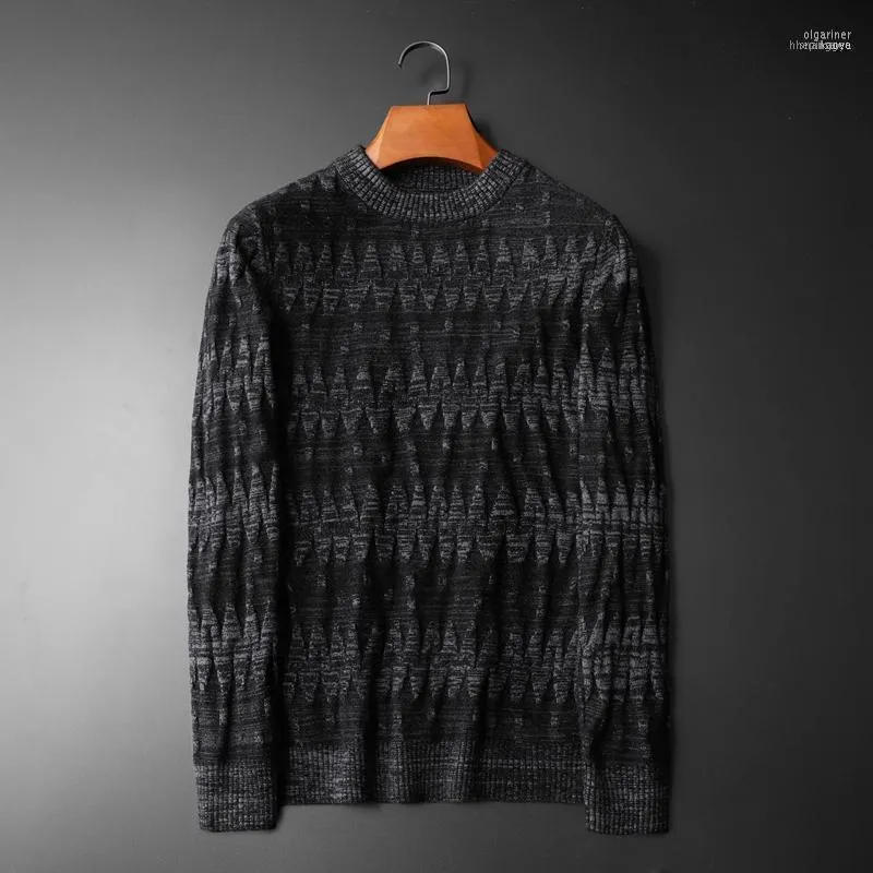 Męskie swetry moda w stylu koreański SWEATER ROPA de Hombre Jersey Navidad Men Autumn Okrągła szyja pullover pull homme1 olga22