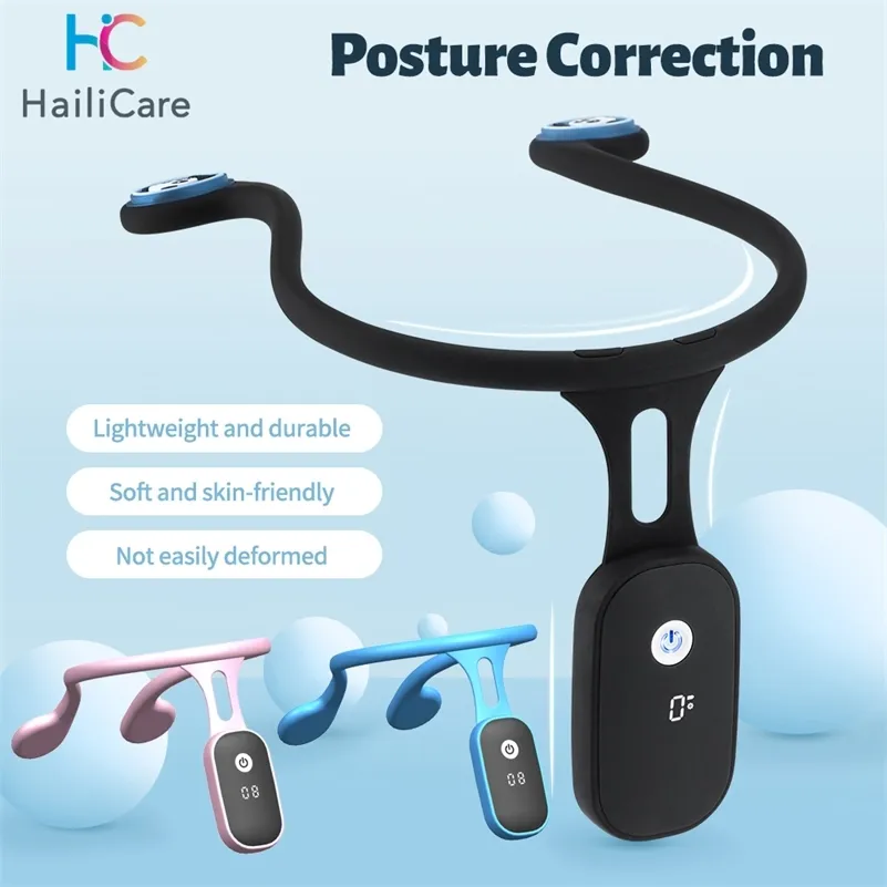 Dispositif de correction de posture intelligent Smart Realtime Scientific Back Posture Training Monitoring Corrector Adulte 220812