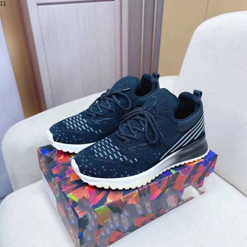 Nieuwste aankomst mode luxe mannen sneakers mesh gaze suède sole cirkel bloemen ontwerper maat 38-46 model mkjbb5496568