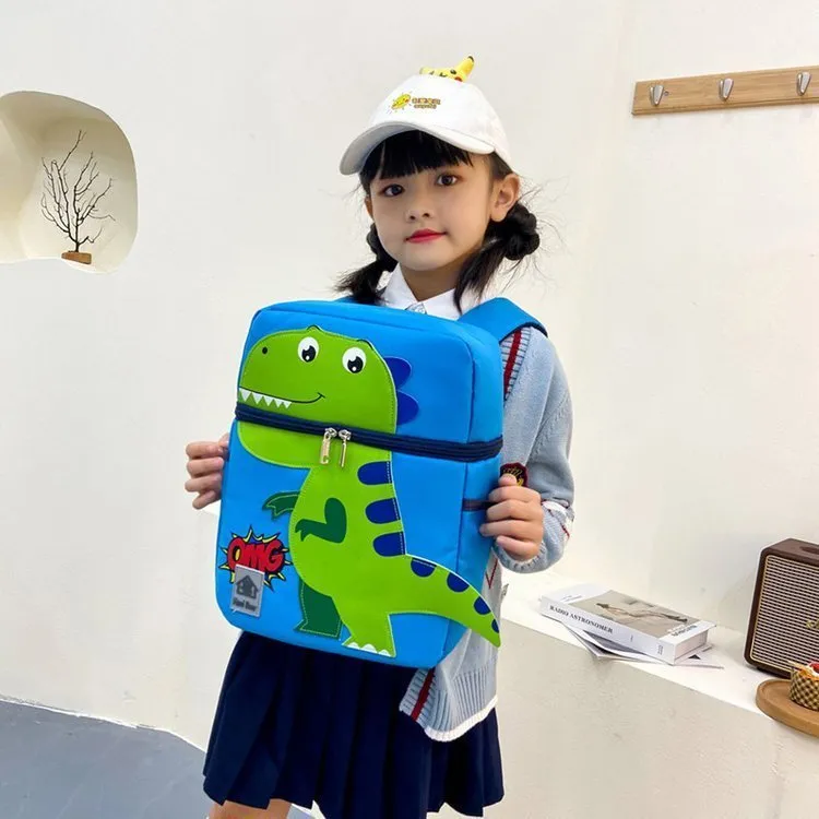 Dinosaur World Backpack 28 CM Kindergarten School Bag