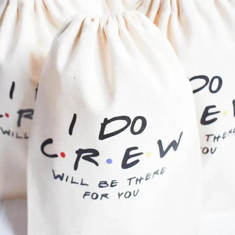 Confezione regalo 5 pezzi I Do Crew Kit postumi di una sbornia Amici Tema Addio al nubilato Ragazze Weekend Addio al nubilato Bride To Be Wedding Damigella d'onore GiftGi