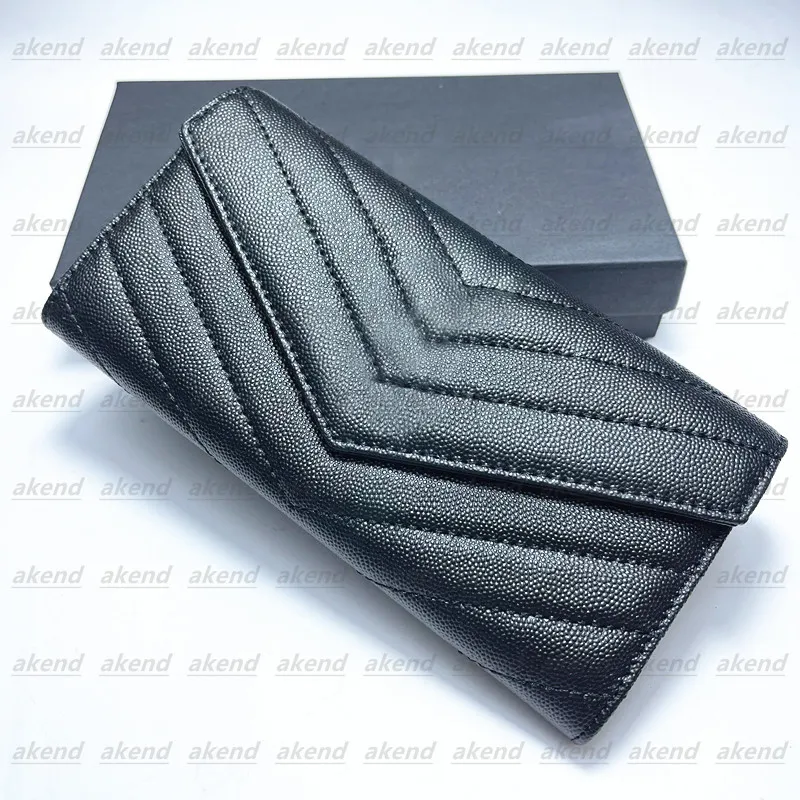 Top Quality Genuine Leather Course Carteira Carteira Carteira Homens Famosos Dos Homens Mulheres Luxurys Designer Moda Moda Nylon Lambskin Men Wallets Chave Bolso Interior