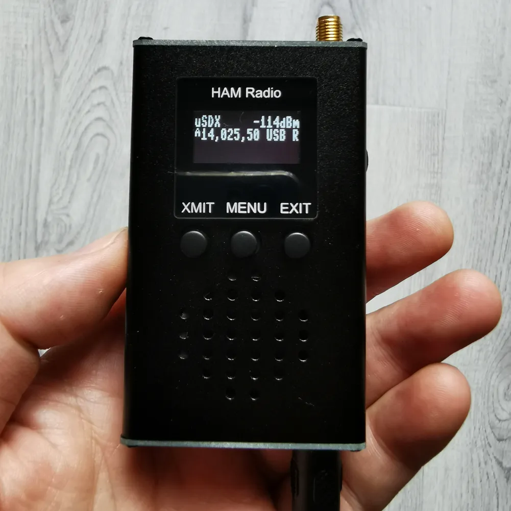 Émetteur-récepteur QRP Compact 5W Pour Ondes Courtes – 3 Bandes (15m, 20m, 40m) – Modes SSB/CW/AM/FM Avec DSP Et Décodeur CW – Boîtier Alu, Prêt à émettre - 9