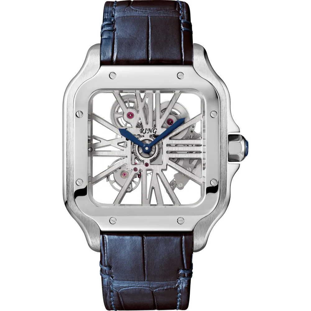 Mens Quartz Watch: Fashionable Hollow Out Design With  display picture 1