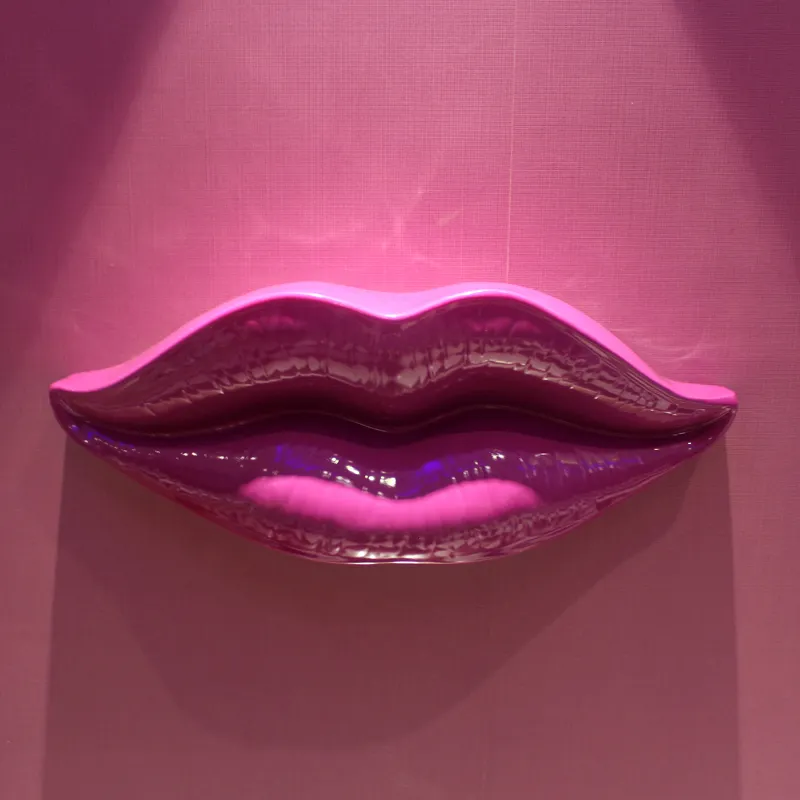 Пользовательские сексуальные губы творческие дома украшения стены ремесел бар ktv гостиница бар оформление окружающей среды