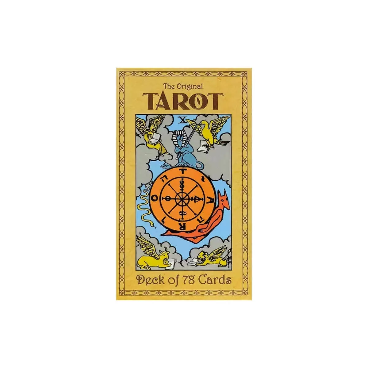 Original Tarot Prophecy Karta wróżbiarska Gra Angielska wersja Rozrywka Gra 78 sztuk / pudełko