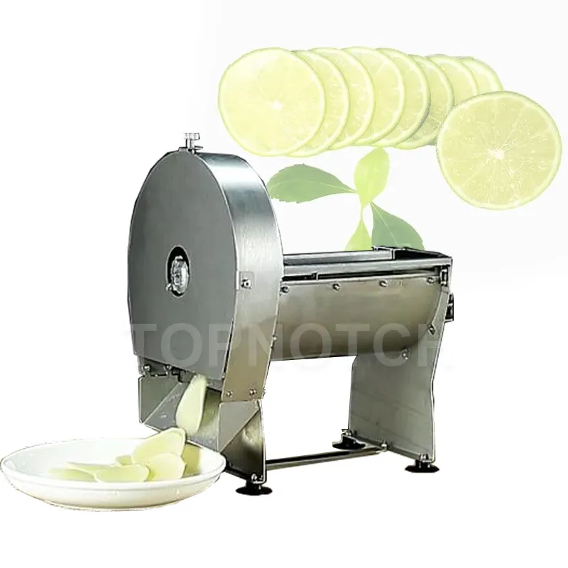 Máquina ralada de vegetais comerciais elétricos aço inoxidável ajustável Slicer