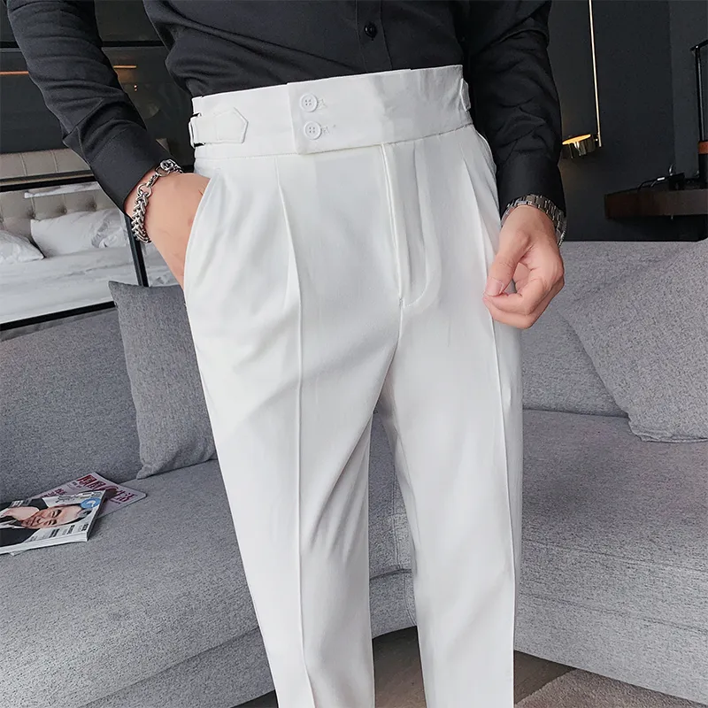 mens high waisted dress pants