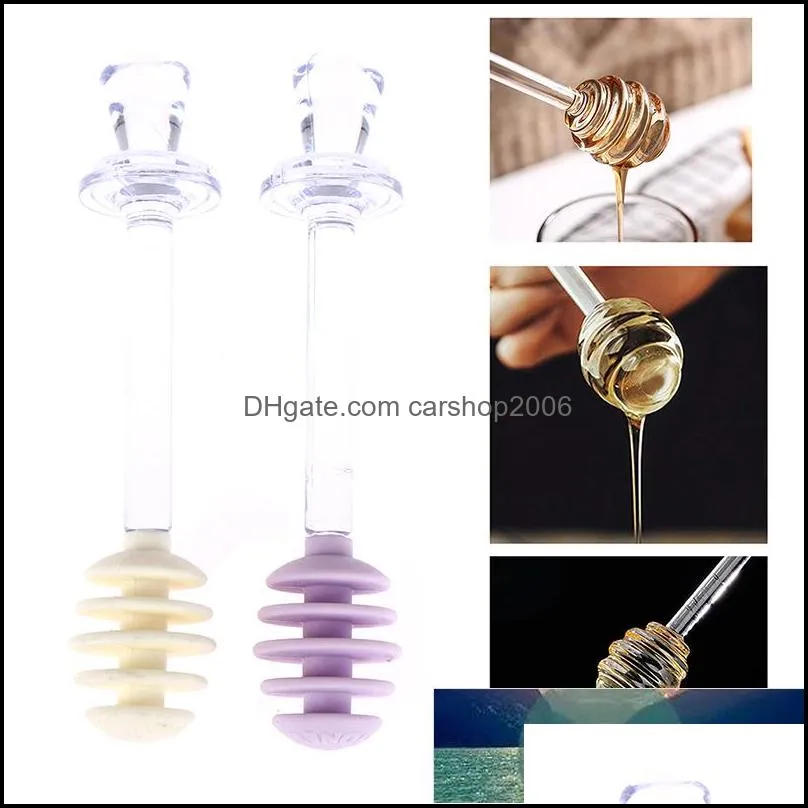 Hot Selling Honey Stick Jam Stick Creative Juice Stirring Honey Stick Used In Honey Jar Kitchen Accessories