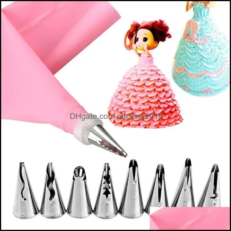 baking & pastry tools nozzles cake decorating mouth nozzle scissors frosting pen coloring utensils decoration tool set