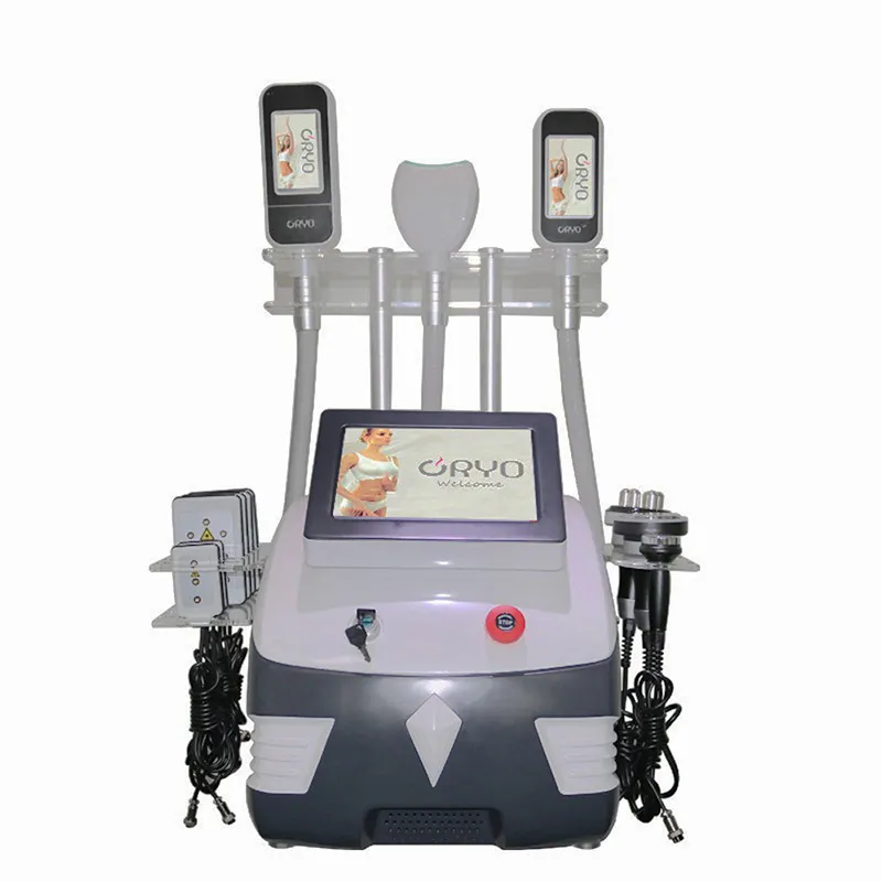 Cryo 360 Жирная морозовая машина для похудения кавитация прохладная терапия Удаление целлюлита криотерапия RF лазерная вакуумная кожа
