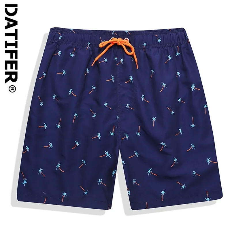 Datifer Brand Beach Short Summer Quick Dry Mens Board Shorts Man Swim Trunks Surf Swimwear Man Athletic Running Gym Short 220627