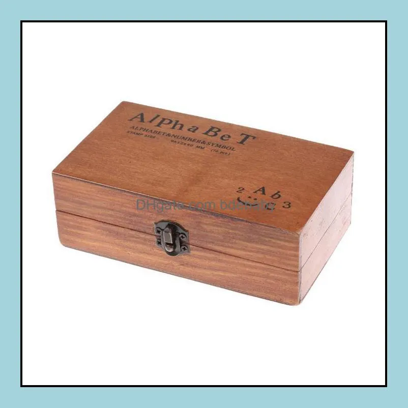 dhl free shipping 25set 70pcs/set number and letter wood stamp set/wooden box/multi-purpose stamp/diy funny work sn1958