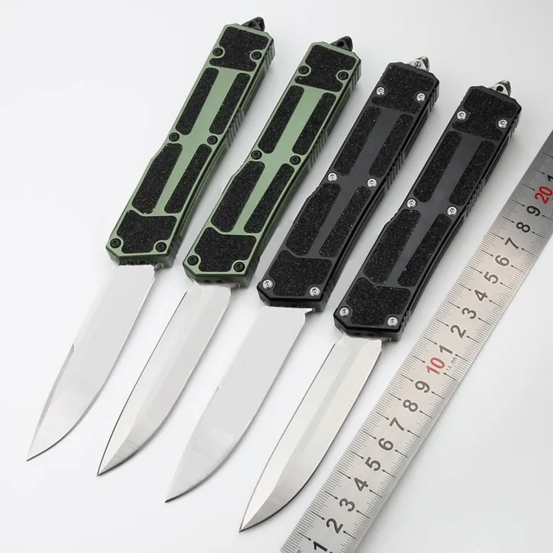 4 Modelos Modelos Navy Besouro Faca de bolso D2 Blade Doublel Ação Tactical Self Defense Rescue Hunting Fishing EDC Sobrevivência Tool Knives Dom de Natal A3970