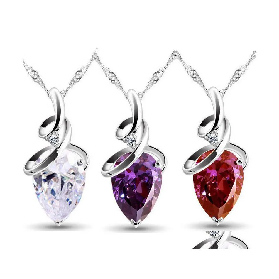 H￤nghalsband ganska kristallhalsband strass f￶r kvinnor smycken uttalande bijouterie g￥va sk￶nhet hjewelry drop leverans penda dhjfa