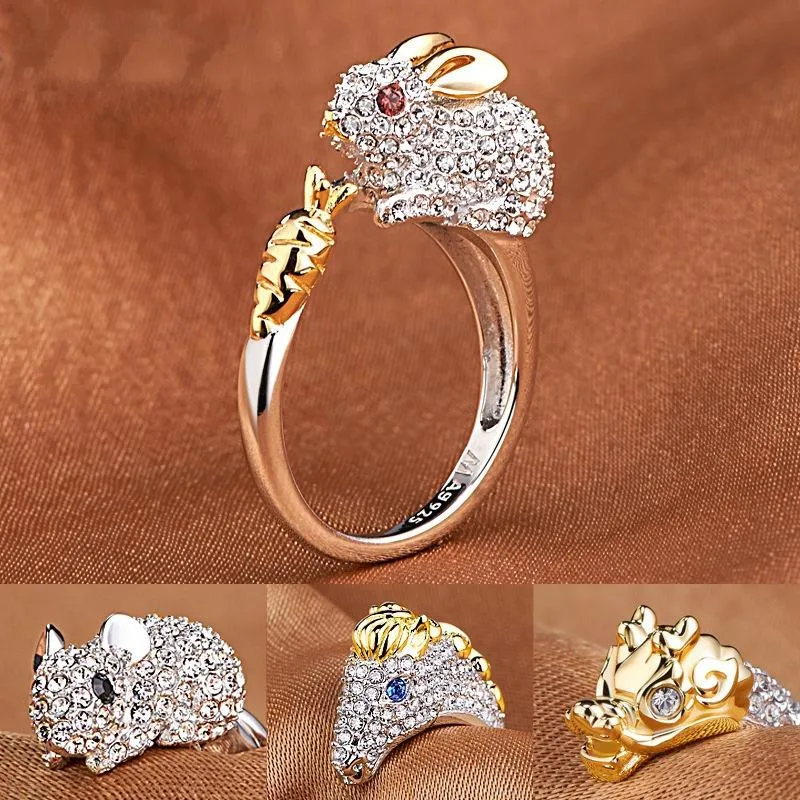 Animal shaped rings on sale