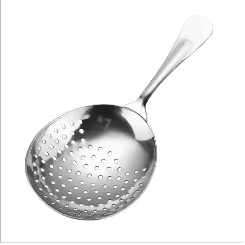 Bar Tools Julep Strainers Stainless Steel Drinks Cocktail Strainer Spoon for Home or Commercial Bar Use XBJK2204