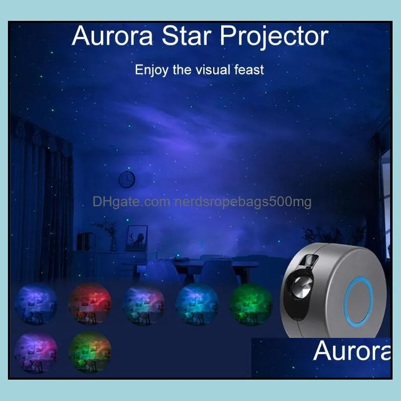 Star Projector Galaxy Starry Sky LED Projector Lamp Rotating Night Light Colorful Nebula Cloud Lamp Bedroom Beside Remote Control 137